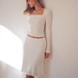 Brandy Top - White