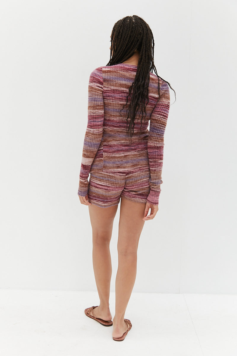 Knit Shorts - Candy