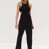 Cut Out Bodysuit - Black