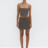 Jayden Tube Top - Khaki