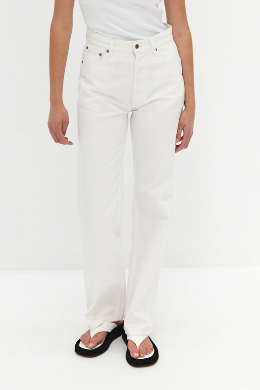 CORE Straight Leg Jeans - White