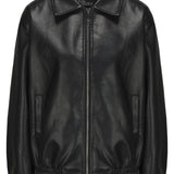 Lex Faux Leather Jacket - Black