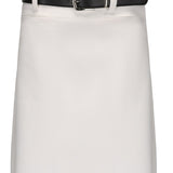 Frankie Belted Skirt - White