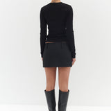 Nora Mini Skirt - Black