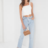 Lily Top - White Linen