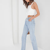 Lily Top - White Linen