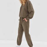 Sofia Sweat Shirt - Khaki