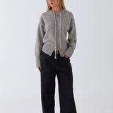 Ren Zip Hoodie - Grey