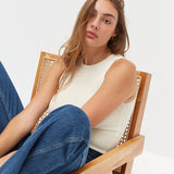 Knit Charlotte Top - Ivory