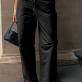 Classic Linen Pants - Black