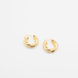 Mini Rope Earrings - 14K Gold Plated