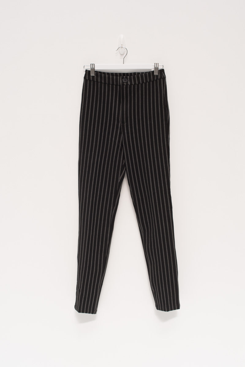 Stripe Pants - Black/Stripe – Style Addict®