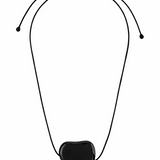 Pebble Necklace - Black