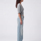 Sienna Top Grey Marle - side view