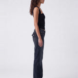 Remi Low Front Top Black - side view