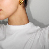 Wing Earrings - Gold