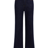 Lennon Wide Leg Jean - Dark Denim