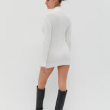 Arlo Knit Dress - White