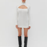 Arlo Knit Dress - White