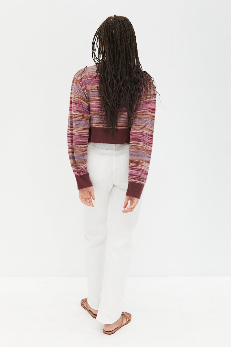 Cropped Cardigan - Candy