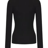 Monica Collar Top - Black