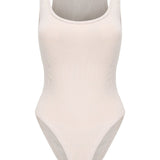 May Tank Bodysuit - Nude