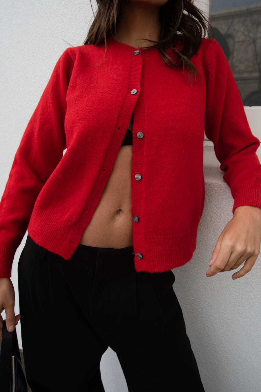 Nikova Cardigan - Red