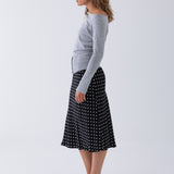 Ezra Off Shoulder Knit - Grey