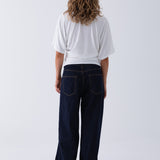 Mira Draped Top - White