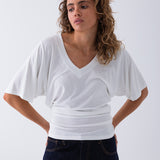 Lennon Wide Leg Jean - Dark Denim