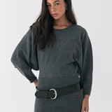 Demi Wide Belt - Black