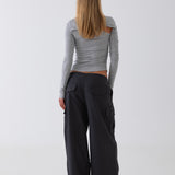Leo Utility Pant - Charcoal