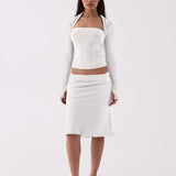 Aven Top - White