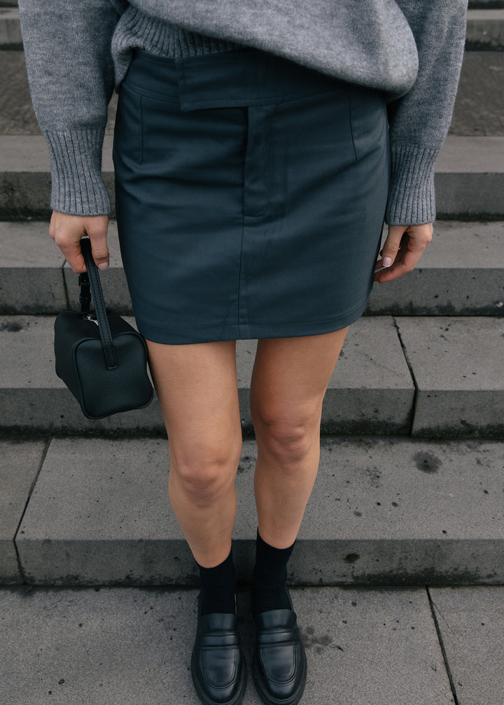 Tina Mini Skirt - Grey