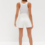 Jean Shorts - White