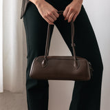 Remy Barrel Bag - Chocolate
