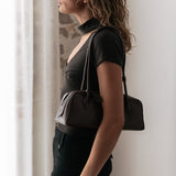 Remy Barrel Bag - Chocolate