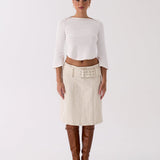 Ryan Skirt - Ivory
