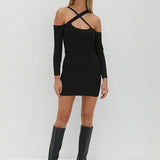 Strap Dress - Black