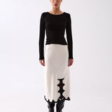 Elodie Scoop Back Top - Black