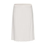 Andrea Pointelle Skirt - White