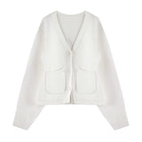 Courtney Cardigan - White