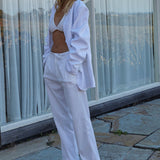 Malene Pants - White