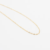 Thin Delicate Chain Necklace - Gold Plated